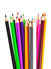 Multicolored pencils