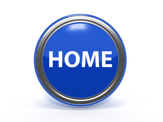 home circular icon on white background