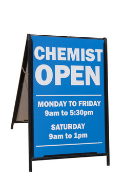 Chemist Sign