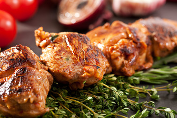 Skewered Pork