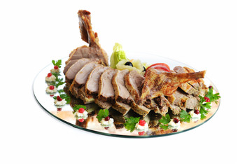 Baked stuffed chicken