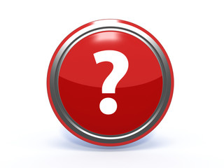 information circular icon on white background