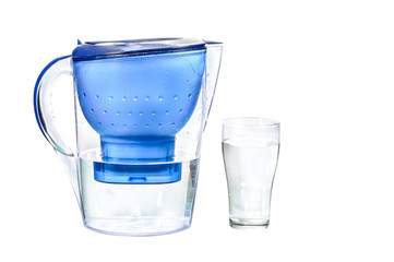 Fresh filtered water for drink