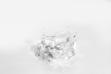 Water splash, close-up