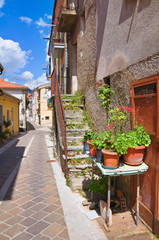 Alleyway. Brienza. Basilicata. Italy.
