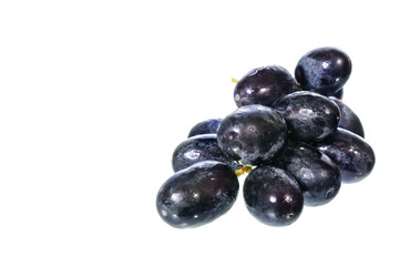 Black grapes