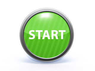 start circular icon on white background