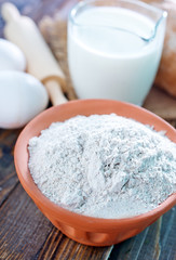 ingredients for dough