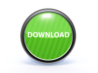 download circular icon on white background
