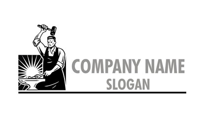 Obraz premium Pandai Besi Logo