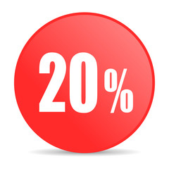 20 percent web icon