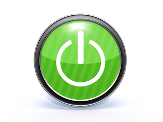 power circular icon on white background