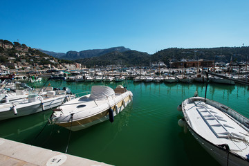 Marina at Majorca Balearic islands Spain
