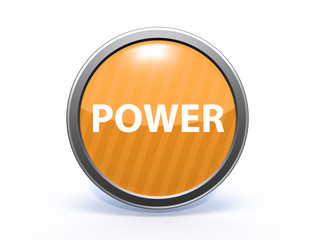 power circular icon on white background