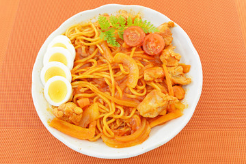 美味しいスパゲティー