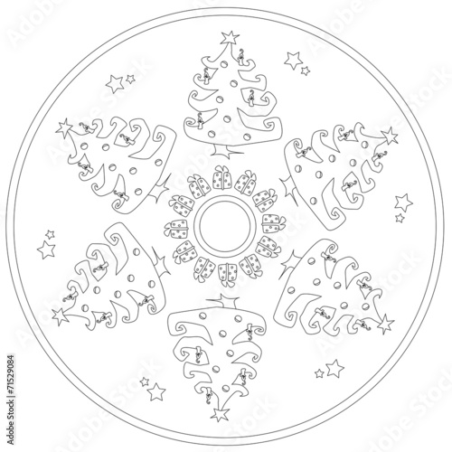 &quot;Weihnachtsmandala&quot; Stockfotos und lizenzfreie Bilder auf Fotolia.com