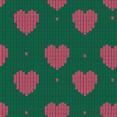 seamless knitted background