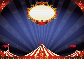 horizontal Circus night background