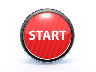 start circular icon on white background