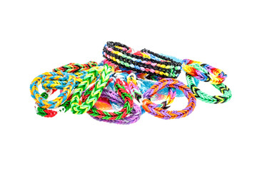 Rainbow loom bracelet