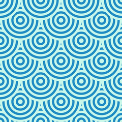 Blue circles background
