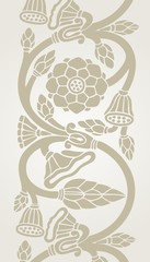 water lily , wedding card design, royal India