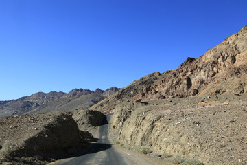 Artist Drive à Death Valley