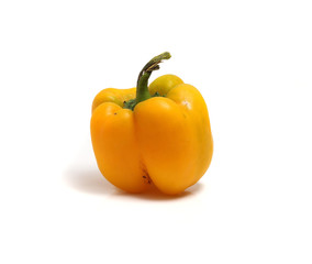 yellow pepper with had just the garden