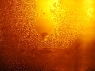 Crédence de cuisine en verre imprimé Bière bière fraîche froide