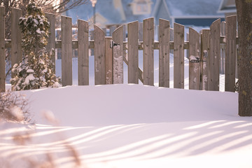 Winter Garden Gate