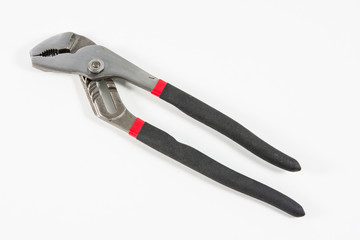 Closeup pliers isolate
