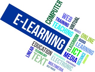 word cloud - elearning