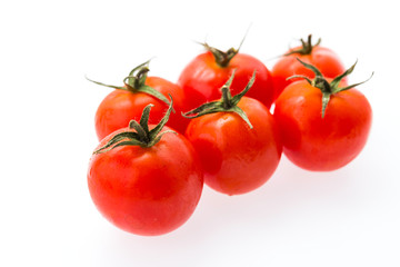 Tomato isolated on white