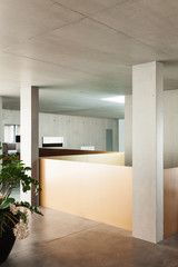 interior house, concrete wall