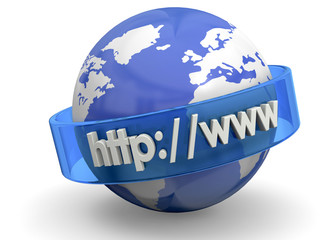 Internet Concept - 3D