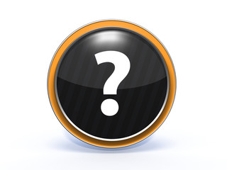 information circular icon on white background