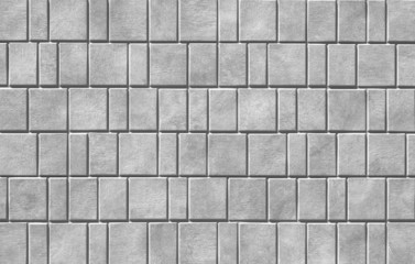 The modern white concrete tile wall background