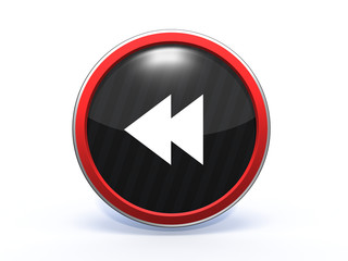 scroll circular icon on white background