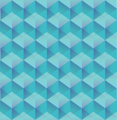Fototapeta premium Blue geometric background