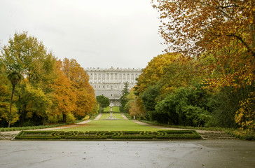 Madrid Royal Palace, Campo del Moro Gardens