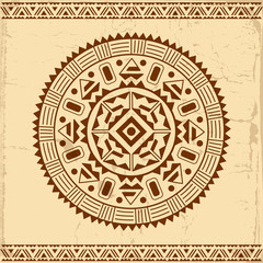 Beautiful Mexican ethnic ornament