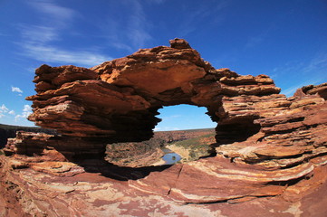 Nature's Window in Kalbarri National Park, Western Australia