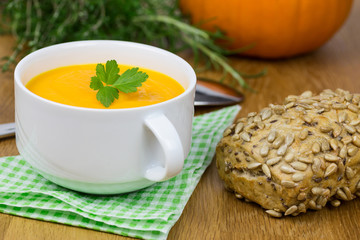 leckere Kürbiscremesuppe