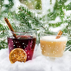 Glühwein und Eierpunsch