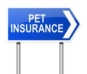 Pet insurance concept.