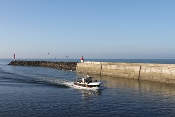 Obraz premium port de la cotinière,île d'oléron,charente maritime