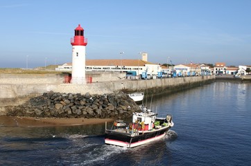 phare et port de pêche,la cotinière,île d'oléron