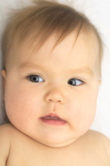 Cute baby portrait