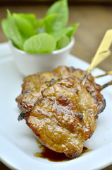 grill pork in Thai style
