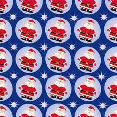 The ornament of Santa Claus